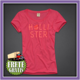 Camiseta Feminina Hollister Ref:03