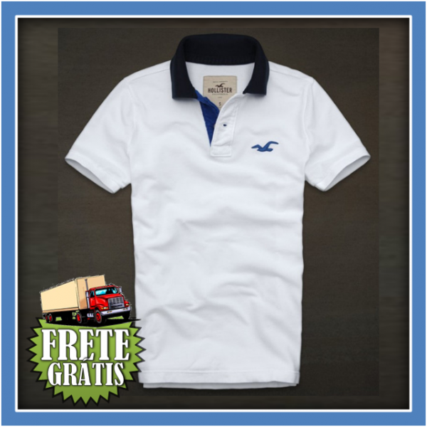 Polo Masculina Hollister Ref:06