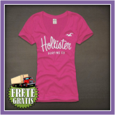 Camiseta Feminina Hollister Ref:23