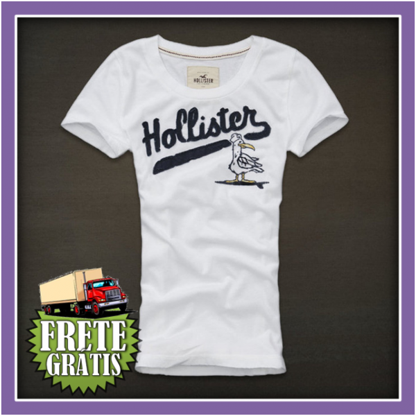 Camiseta Feminina Hollister Ref:14