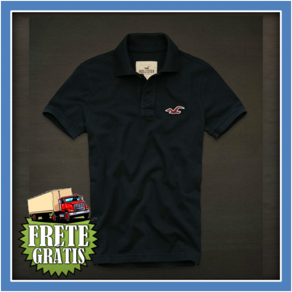 Polo Masculina Hollister Ref:15