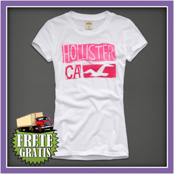 Camiseta Feminina Hollister Ref:10