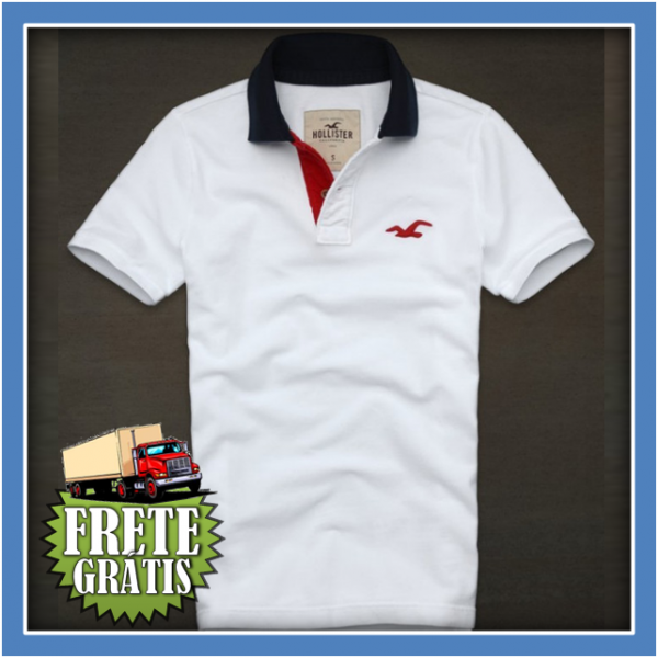 Polo Masculina Hollister Ref:05