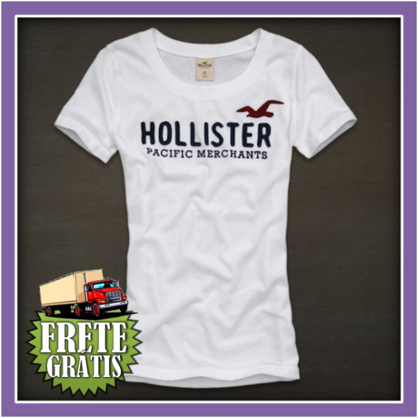 Camiseta Feminina Hollister Ref:13
